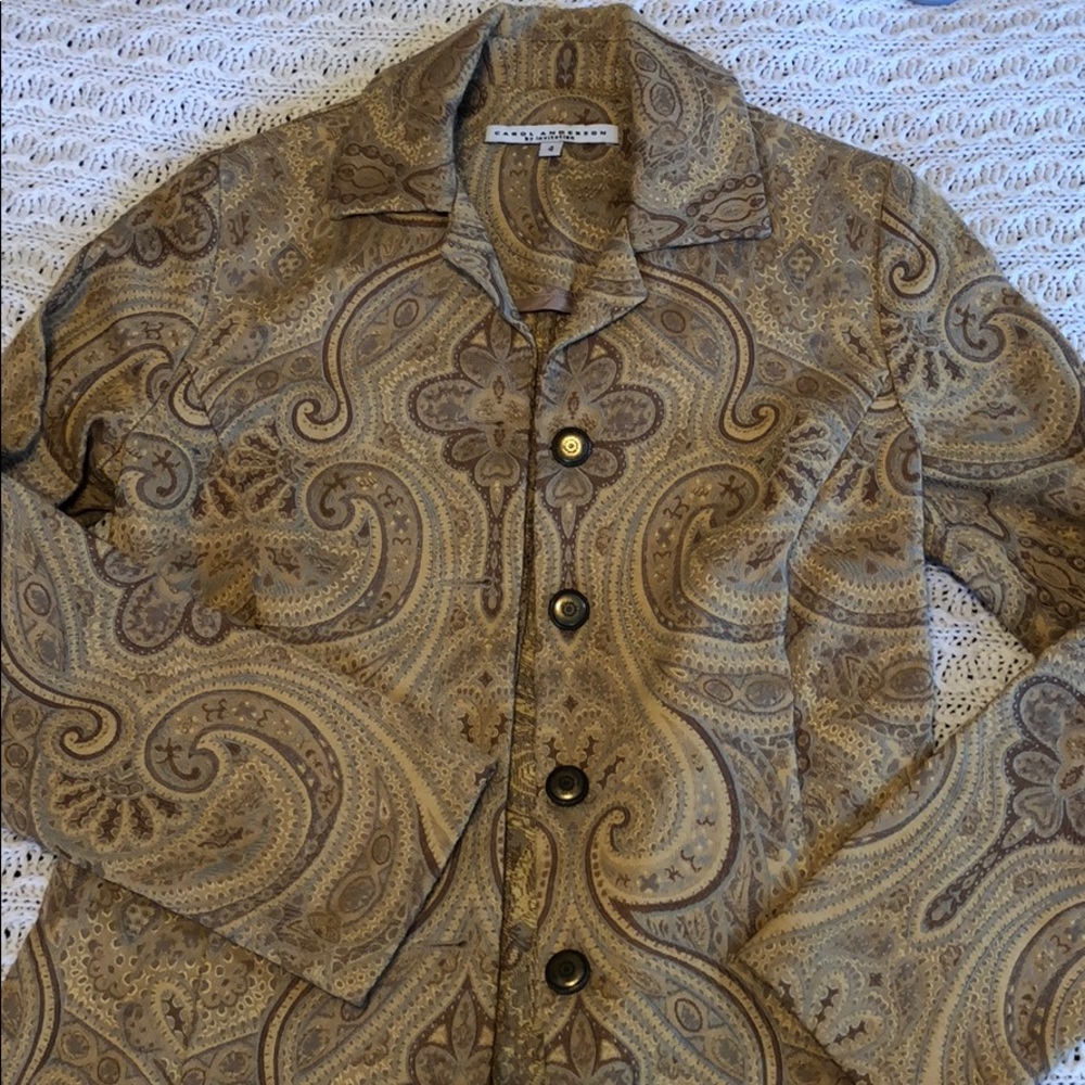Vintage Paisley Coat